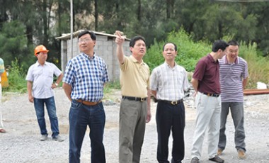 縣委領導蒞臨草莓榴莲秋葵绿丝污免费版18新廠區督查工（gōng）程建設情況